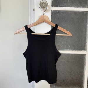 NWOT Everlane Pima Micro-Rib Short Tank